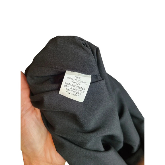 Amanda Uprichard Textured Faux Reptile Racerback Dress in Black - Size Small - Picture 6 of 6